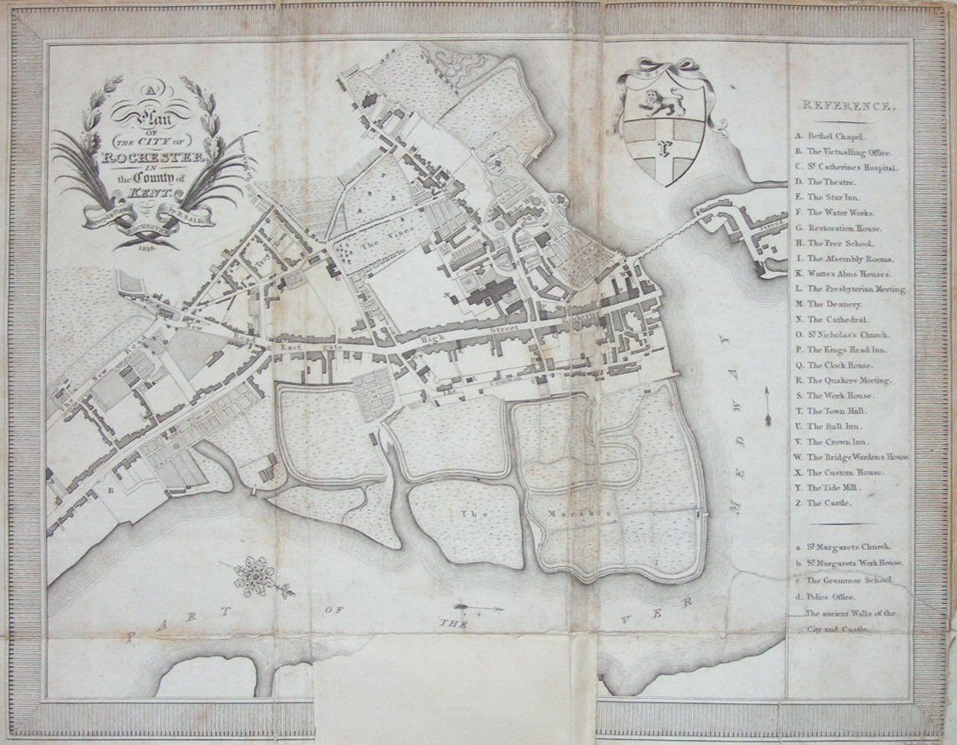 Map of Rochester - Rochester